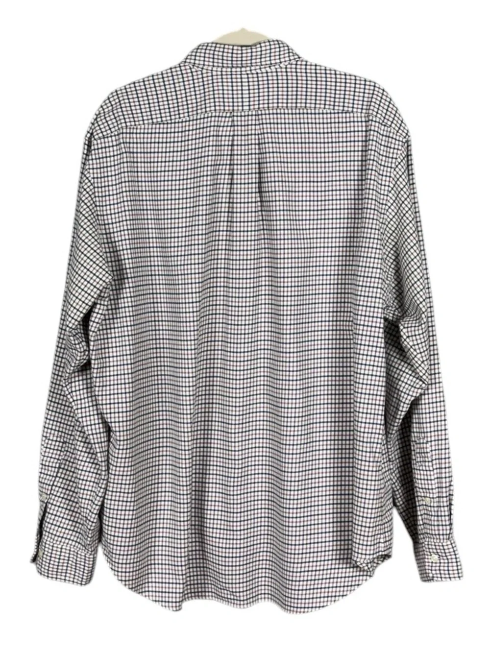 Vintage Ralph Lauren Classic Fit Mens Button Up Shirt XL Check Preppy Career